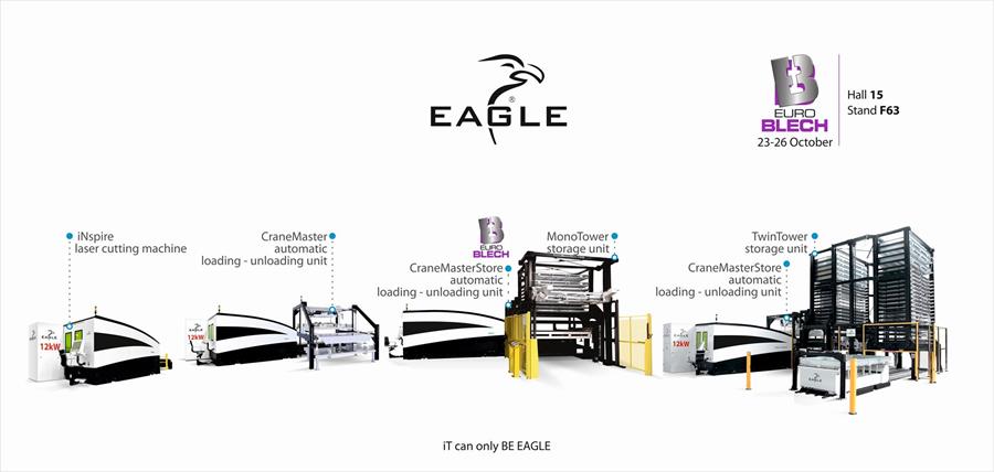 Eagle présente des découpeuses laser innovantes à EuroBlech