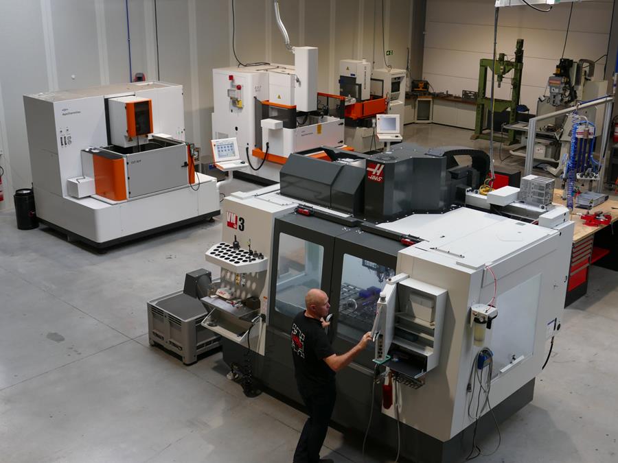 MODERN MACHINEPARK ZORGT VOOR OPTIMAAL RESULTAAT