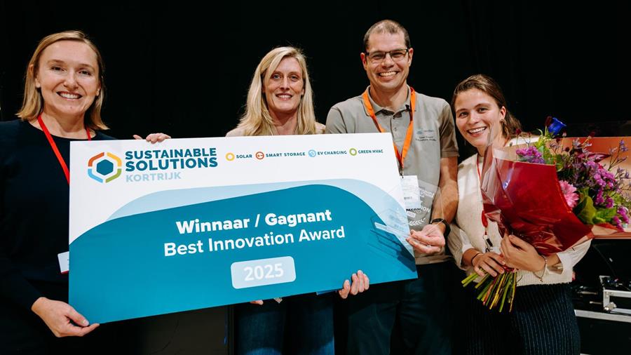 Nieuw montagesysteem voor zonnepanelen in de prijzen