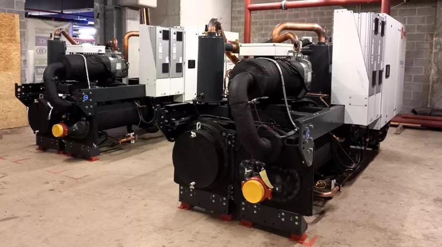 RSZ in Brussel verwarmt gebouw met water uit de Zenne