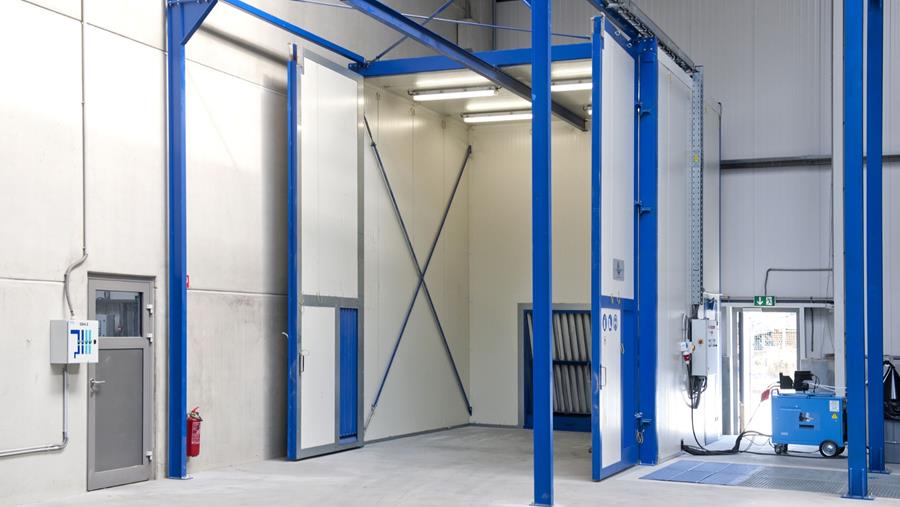 Straaltechniek International installations entierement sur mesure