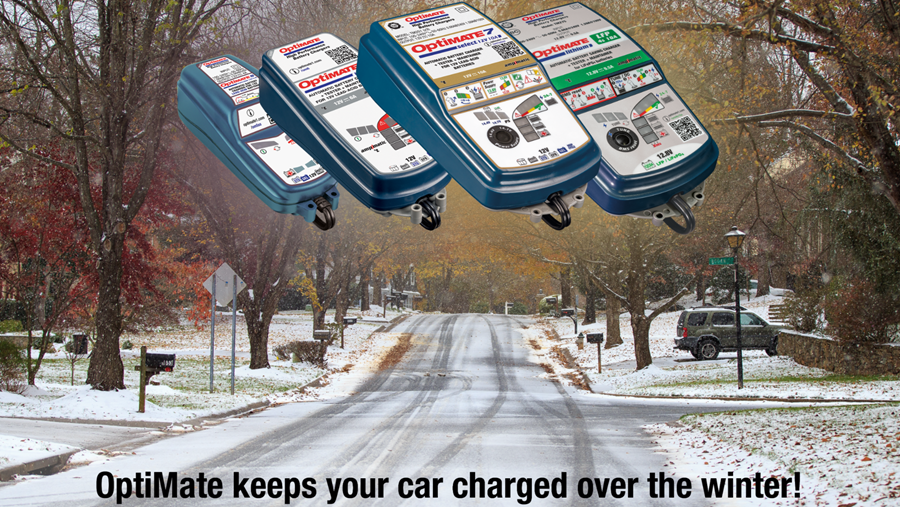 Evitez les problèmes de démarrage avec les chargeurs haute performance Optimate de Tecmate International
