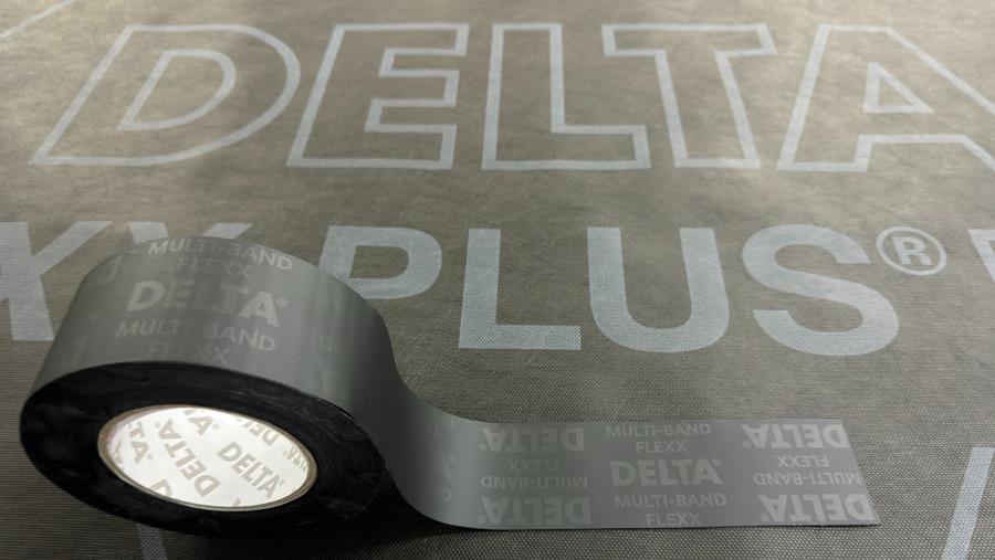 DELTA-MULTI-BAND® FLEXX: de kleefband voor een luchtdichte dakconstructie