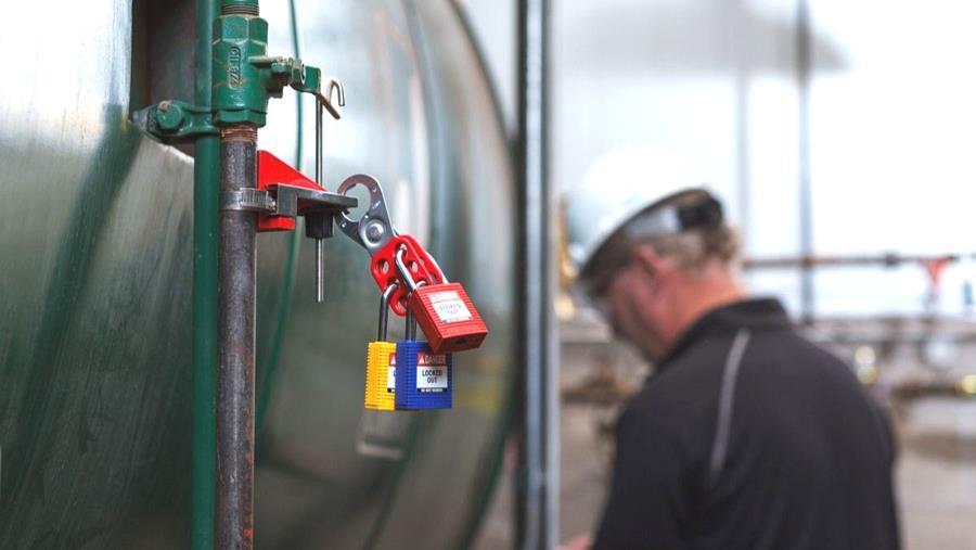 Toepassingsscenario: Lockout/Tagout